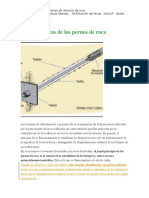 4 Características de Los Pernos de Roca