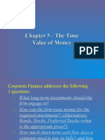 Chapter 5 - The Time Value of Money