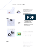 Mencione 5 Aplicaciones de Resistencia Variable