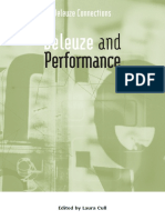 Deleuze and Performance 2009