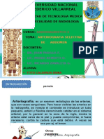 Arteriografia Selectiva de Abdomen y Tecnica de Seldinger