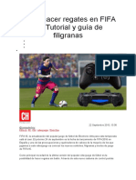 11 Cómo Hacer Regates en FIFA 16 Tutorial y Guía de Filigranas