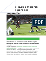 12 FIFA 16 Los 3 Mejores Regates para Ser Imparable