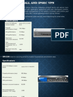 Firewall and IPSec VPN 1