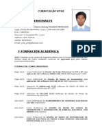 Modelo CV Estudiantes