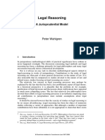 Wahlgren, P. - Legal Reasoning_A Jurisprudential Model.pdf