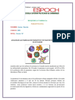 Analizar Las Familias de Parásitos Con Mayor Prevalensia en El Ecuador