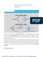 Insertar Superficies de Google Earth A AutoCAD Civil 3D 2017 PDF