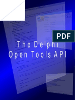 The Delphi IDE Open Tools API Version 1.1