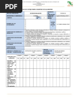 Lista de Cotejo Mapa Cognitivo de Algoritmo