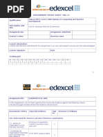 Assignment_Frontsheet E Commerce BTECH