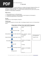 Emergency Response Flow Chart | PDF