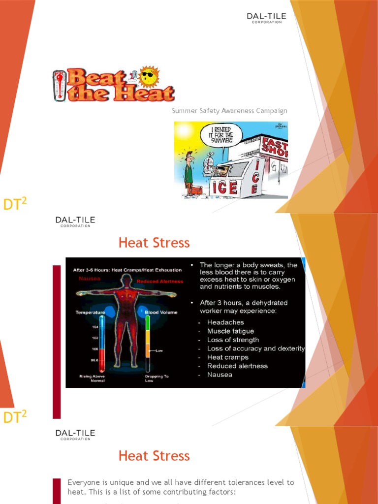 Lepc Presentation Heat Stress 2016 | PDF | Hyperthermia | Dehydration