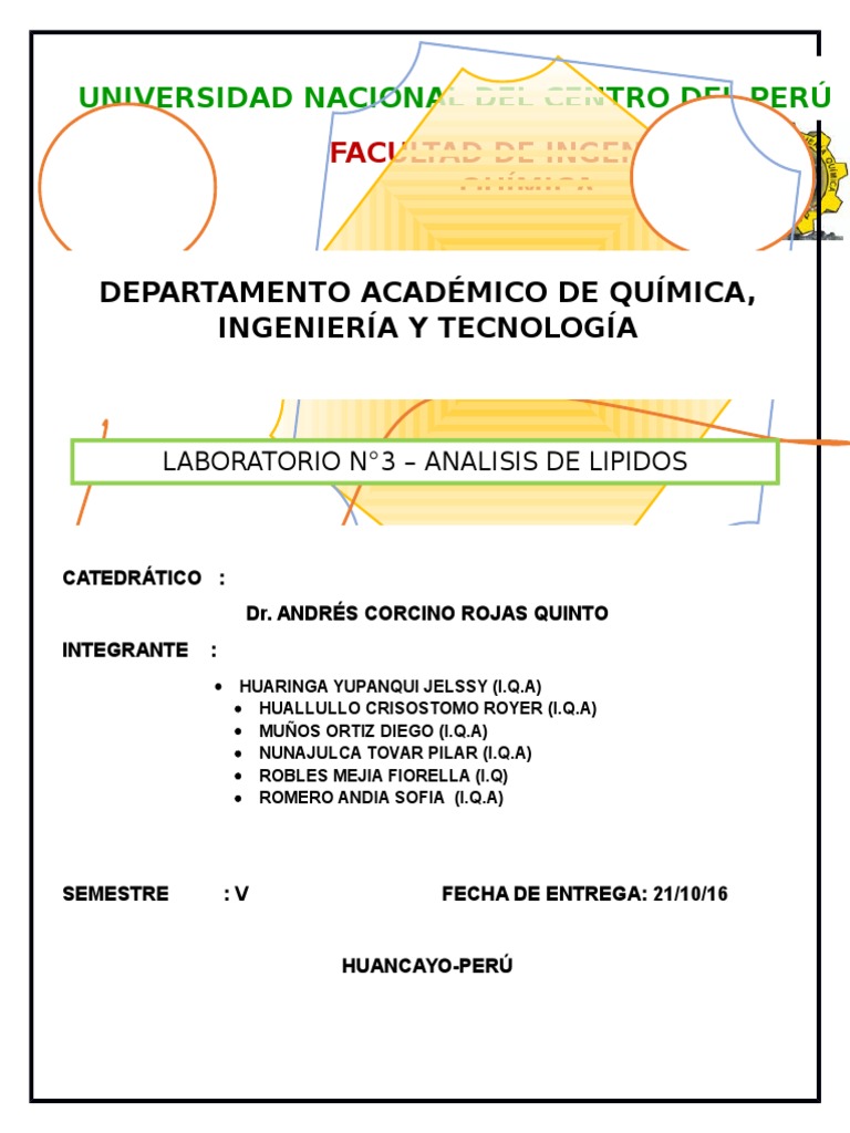 Analisis de Lipidos