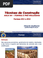 4ª aula -EC1+EC2 -  Formas  e Concreto