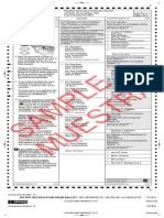 Cleveland Heights Sample Ballot