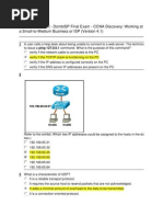 CCNA 2 Final (version 4.1)