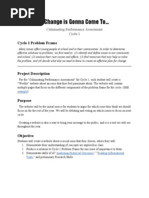 cycle 1 final website project