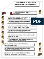 Peraturan Bilik Ict