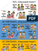 Qué Hacer Cuando Termino Las Tareas PDF