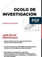 CLASE 04 - PROTOCOLO DE INVESTIGACIÓN