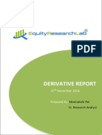 DERIVATIVE REPORT 07 November Equity Research Lab