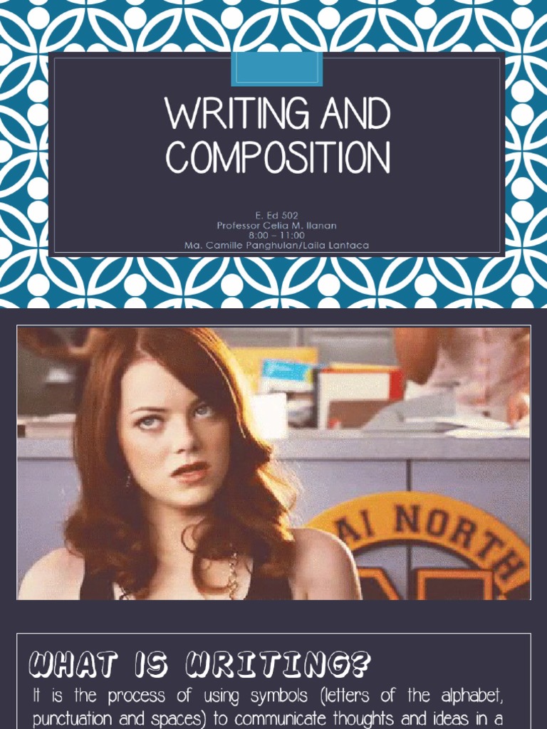 Writing and Composition Overview | PDF | Human Communication | Semiotics