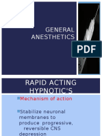 General Anesthetics