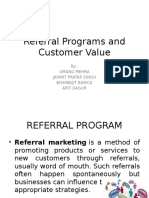 Referral Programs and Customer Value