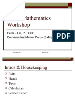 CSP Math Course