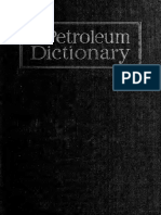 Petroleum Dictionary