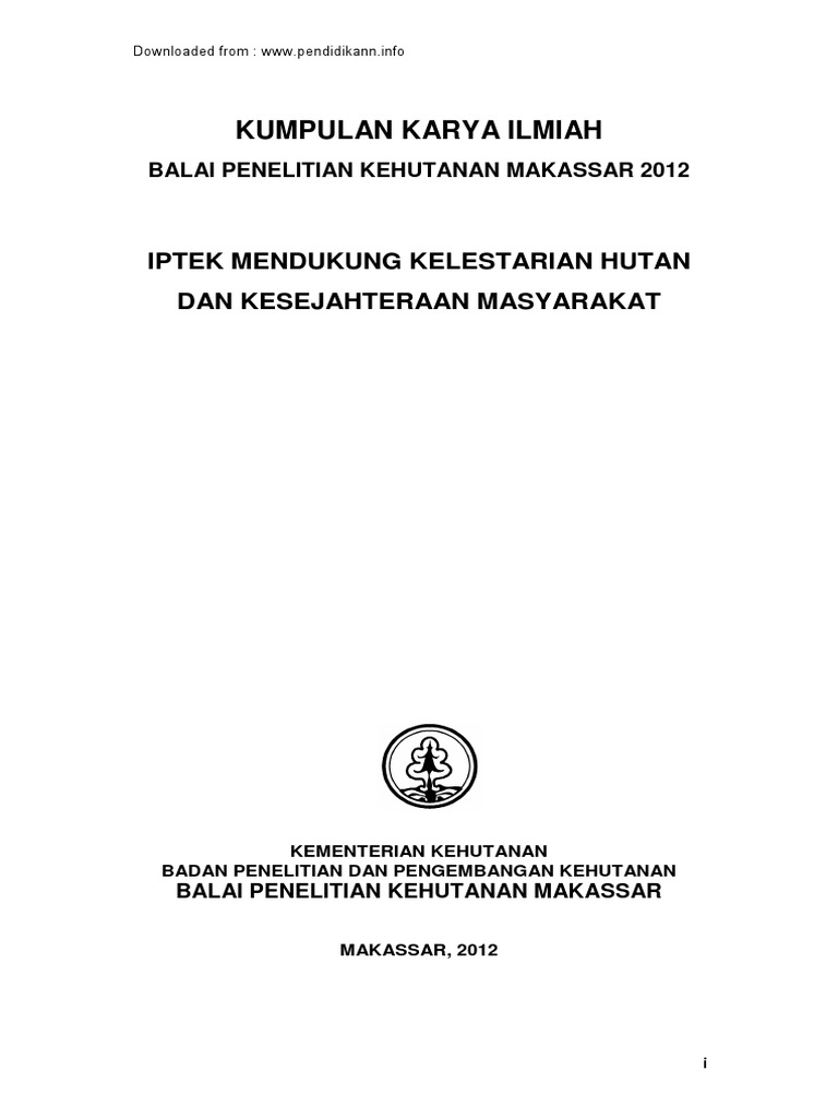 Kumpulan Contoh Karya Ilmiah