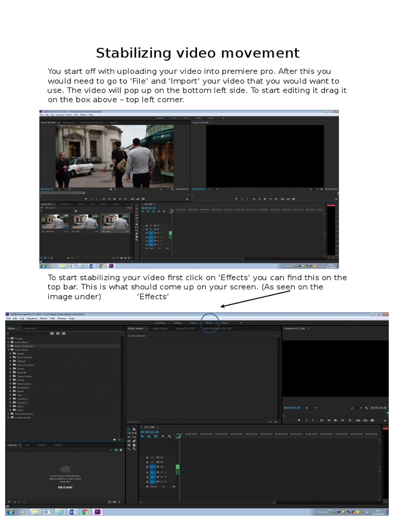 Video Stabilization Guide | PDF