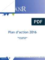 ANR Plan Action 2016