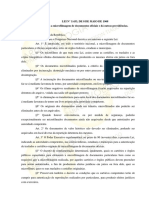 Lei 5433 (Leg. Arq. Microfilmagem) PDF