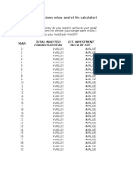 Calculator For Cost Averaging