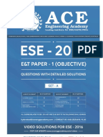 Electronics-Telecommunication Paper 1 Objective