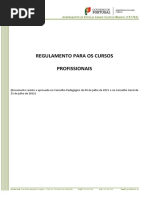 Regulamento Dos Cursos Profissionais AECCB