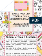 Bases para Una Teoría de La Literatura Infantil 1