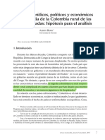 Berry, A. (2014). Aspectos Jurídicos, Políticos y Económicos de La Tragedia de La Colombia Rural de Las Últimas Décadas Hipótesis Para El Análisis(Ok)