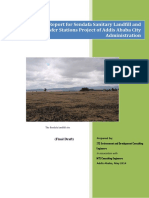 Sendafa Landfill Works - Final Draft ESIA Report - 20140806 PDF