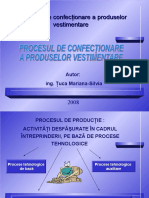 Tehnologii de Confect ºionare A Produselor Vestimentare