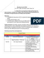 Program - Education Summit Parallel Workshop On ALS and Equivalences