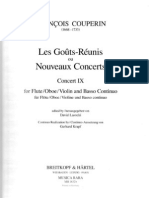 Couperin - Concerts Royaux - 9 - Oboe