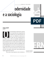 A Pós-Modernidade e a Sociologia.pdf