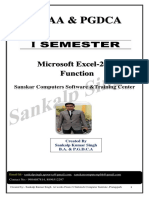 3 Excel Function