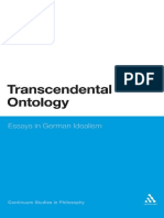 (Continuum Studies In Philosophy) Markus Gabriel-Transcendental Ontology_ Essays in German Idealism (Continuum Studies In Philosophy)  -Continuum (2011).pdf