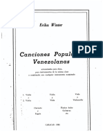 Canciones Populares Venezolanas PDF