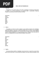 Mga Uri NG Diin at Tuldik | PDF