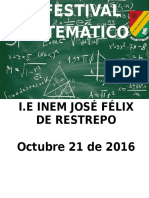 9 Festivl Matematico